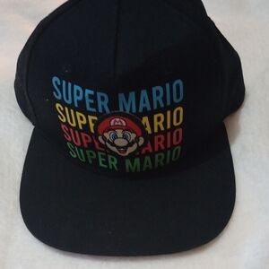 Nintendo Super Mario Black and Blue Cap